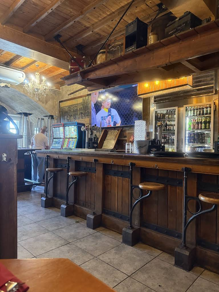 Interior of All's Well pub
